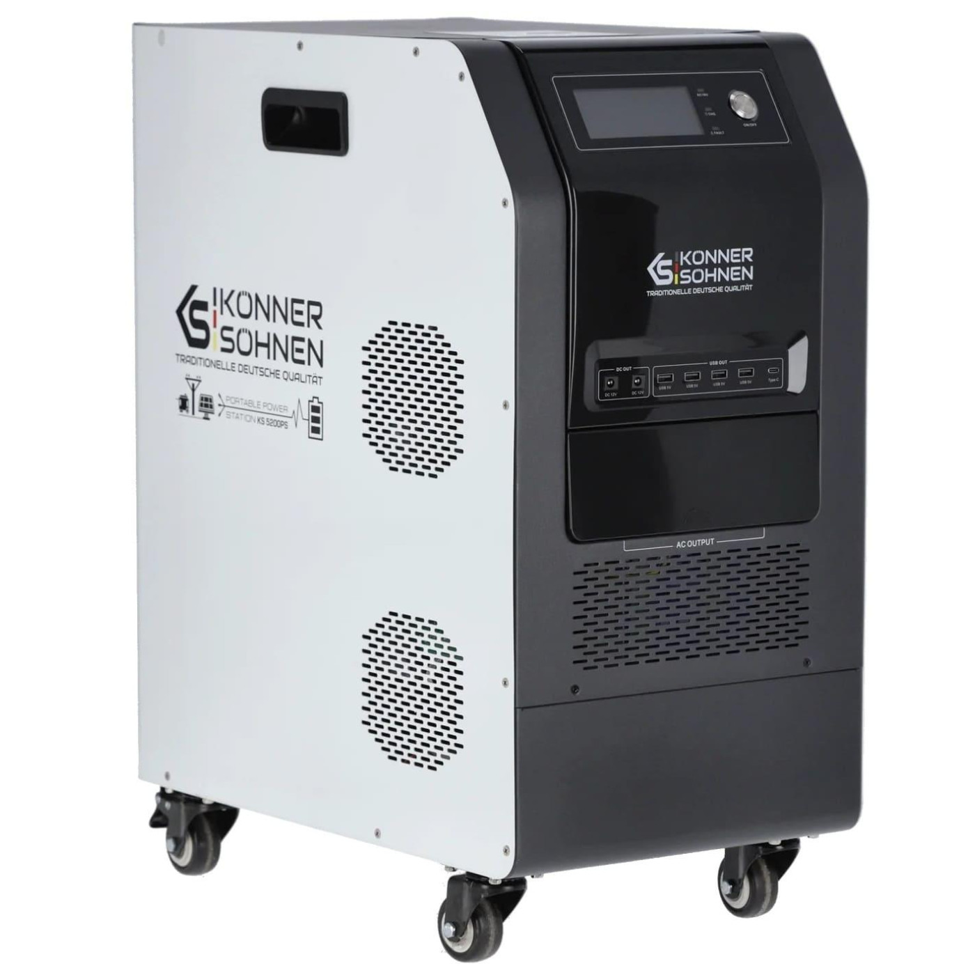 Зарядная станция Konner&Sohnen KS 5200PS / 5200 Вт / 5120 Вт/ч / LiFePO4 (KS5200PS-NEW)