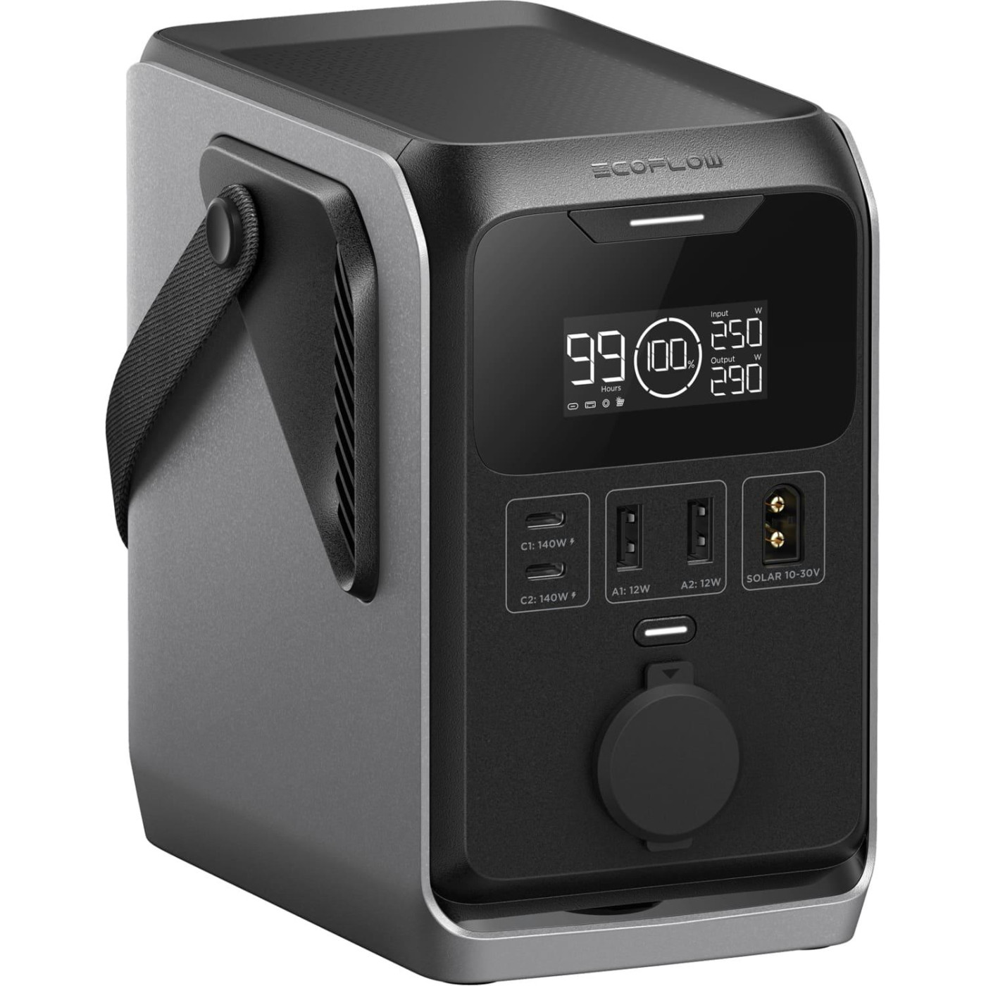 Зарядна станція EcoFlow TRAIL 300 DC / 140 Вт / 288 Вт/ч / LiFePO4 (EF-TRAIL300-N)