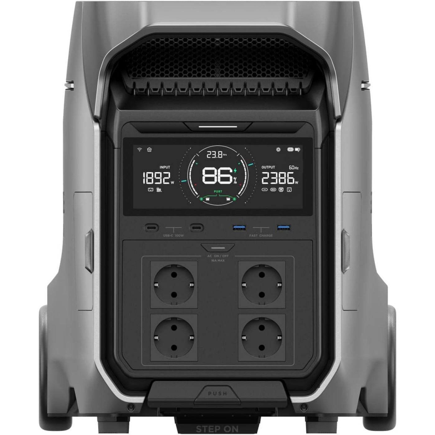 Зарядна станція EcoFlow DELTA Pro 3 / 4000 Вт / 4096 Вт/ч / LiFePO4 (EFDELTAPRO3-EU-CBox-int) GL