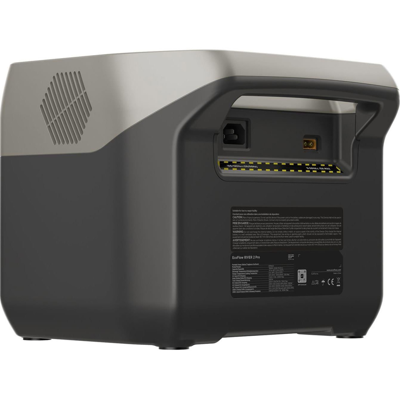 Зарядная станция EcoFlow RIVER 2 Pro / 800 Вт / 768 Вт/ч / LiFePO4 (ZMR620-B-EU) EU