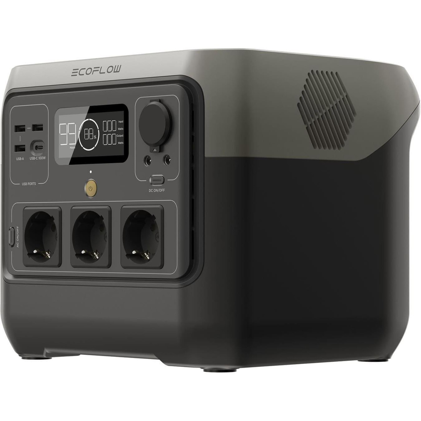 Зарядная станция EcoFlow RIVER 2 Pro / 800 Вт / 768 Вт/ч / LiFePO4 (ZMR620-B-EU) EU