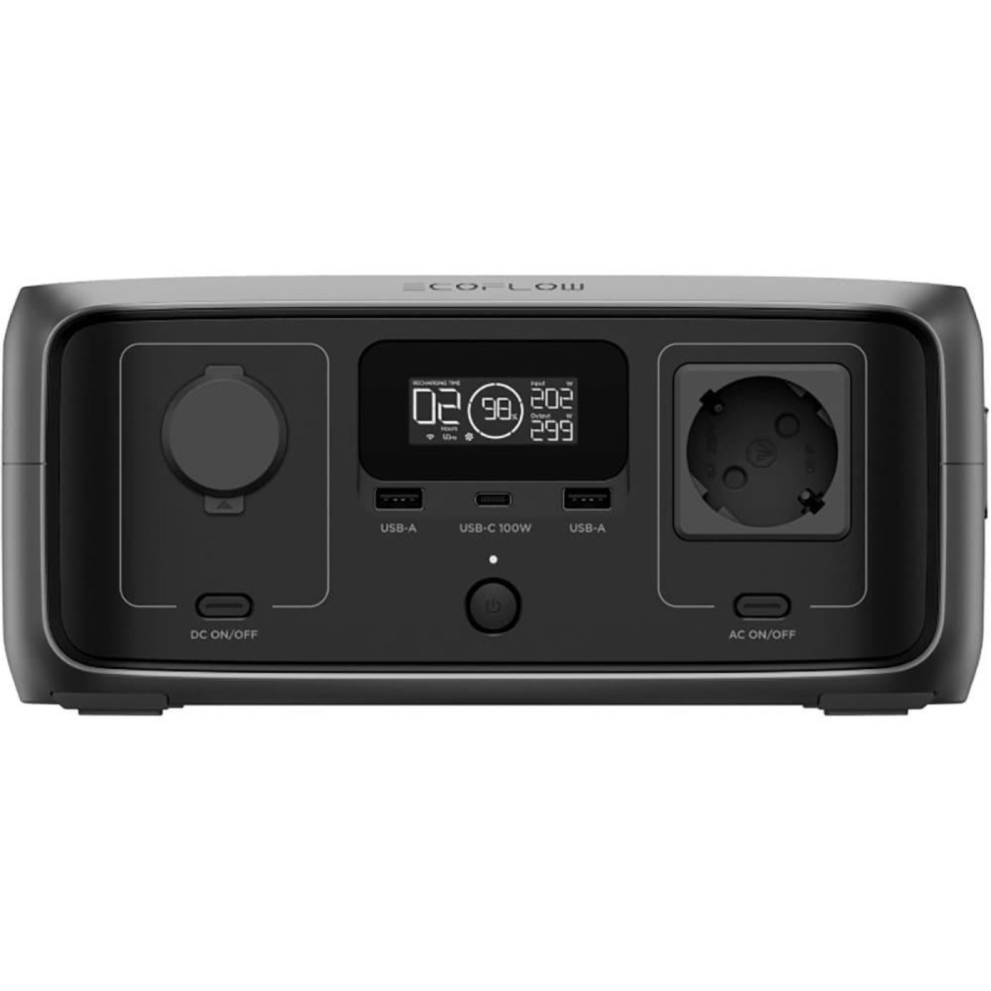 Зарядная станция EcoFlow RIVER 3 / 300 Вт / 245 Вт/ч / LiFePO4 (EFRIVER3-EU-CBox) UA