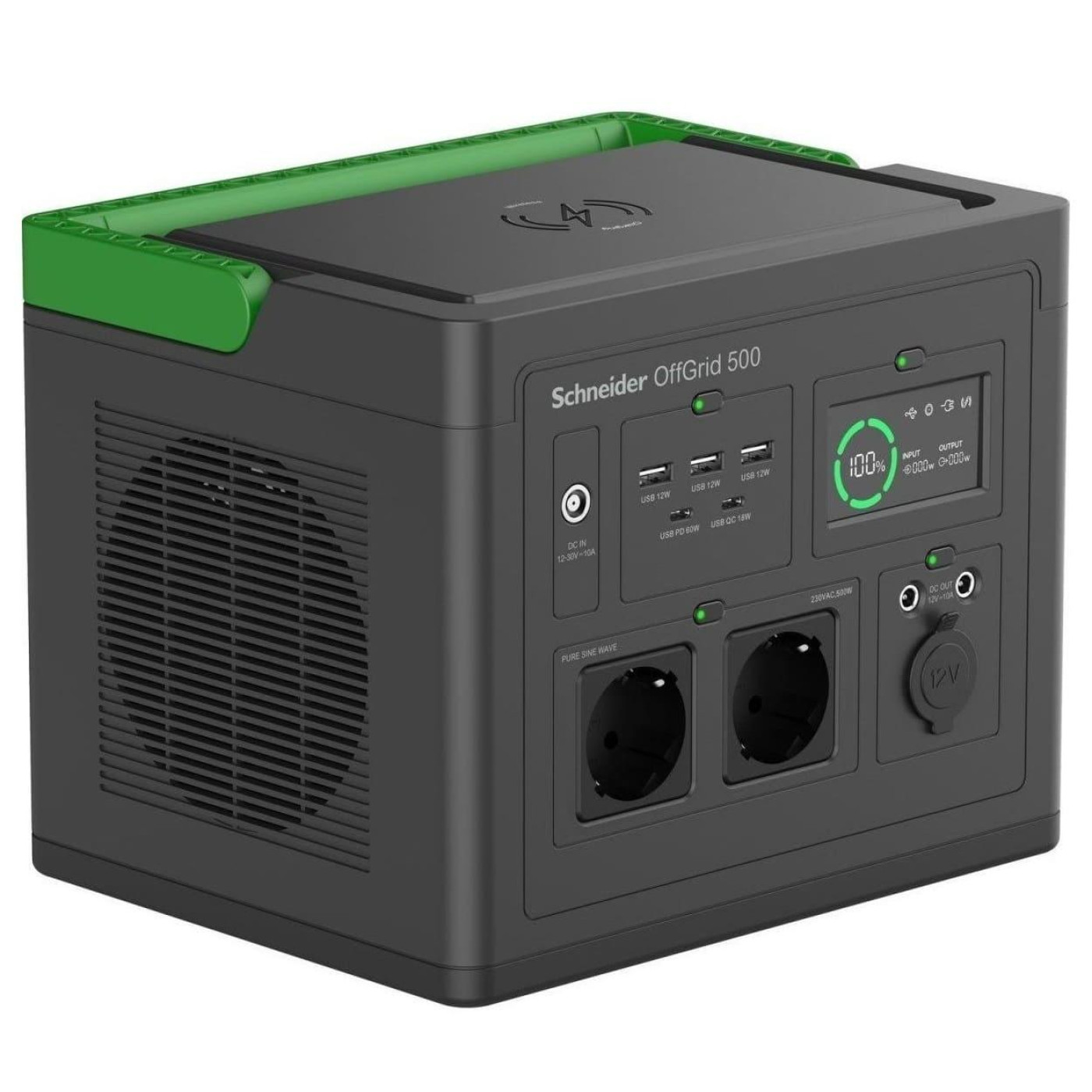 Зарядна станція APC / 500 Вт / 517 Вт/ч / Li-Ion (PPS500-GR)