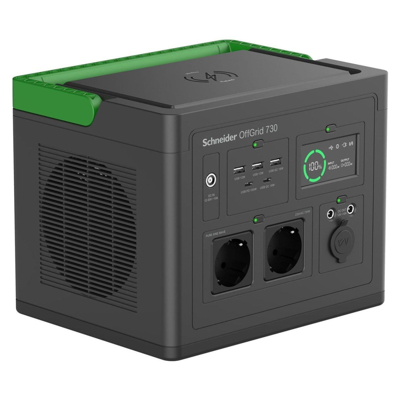 Зарядна станція APC / 700 Вт / 738 Вт/ч / Li-Ion (PPS730-GR)