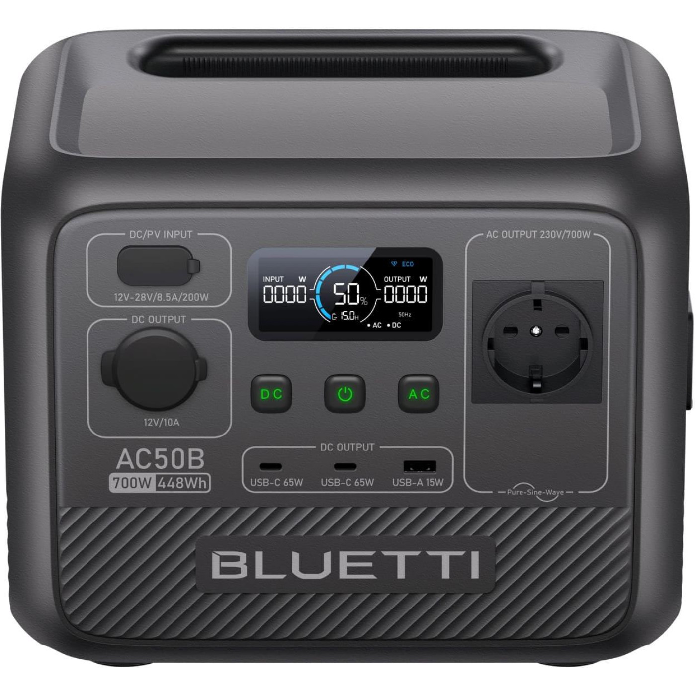 Зарядная станция BLUETTI AC50B / 700 Вт / 448 Вт/ч / LiFePO4 (AC50B)