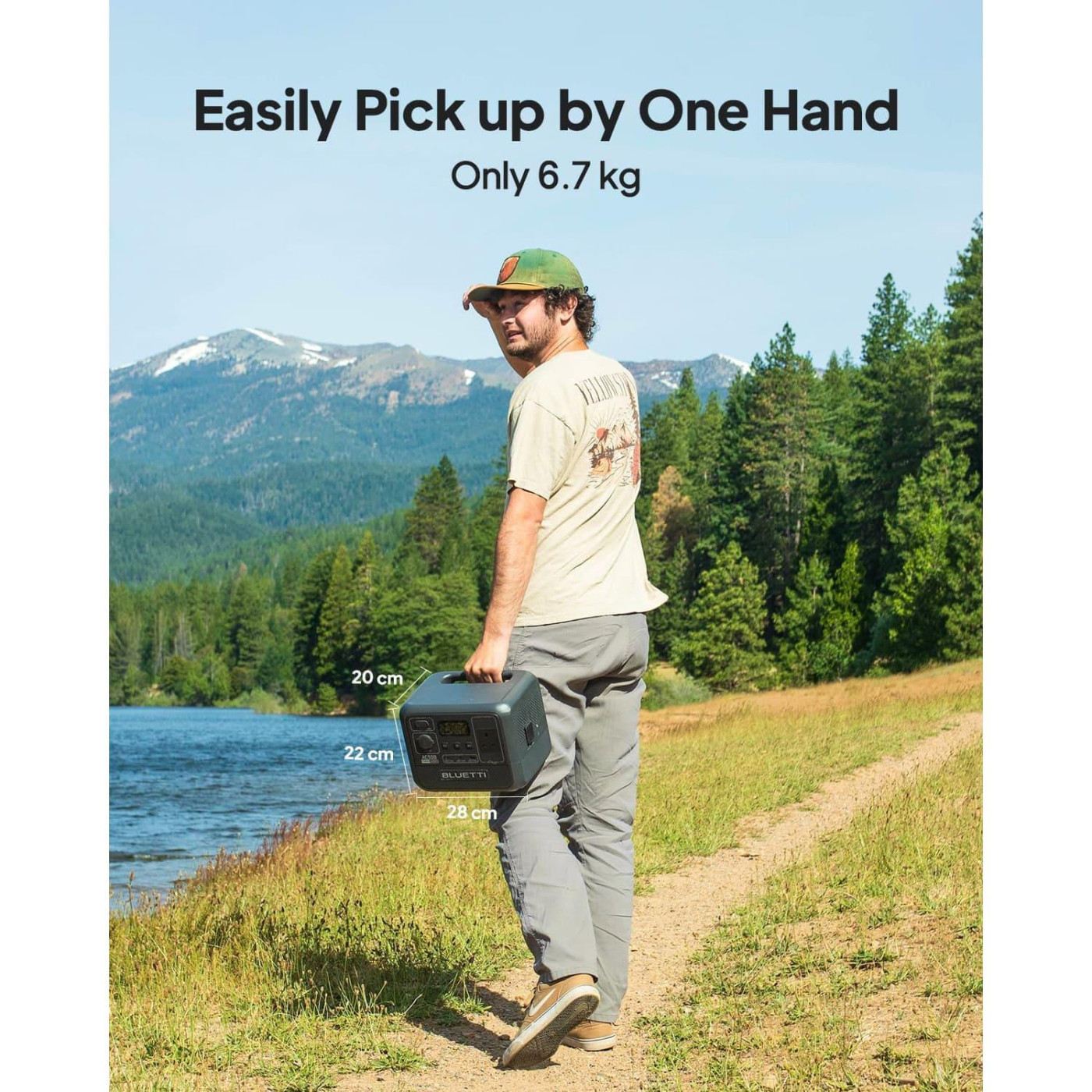 Зарядная станция BLUETTI AC50B / 700 Вт / 448 Вт/ч / LiFePO4 (AC50B)