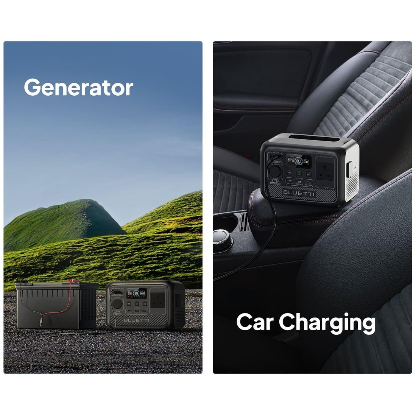 Зарядная станция BLUETTI AC2A 300W 204Wh 204,8 Вт/ч / 300 Вт / 230,4 Вт/ч / LiFePO4 (AC2A) UA