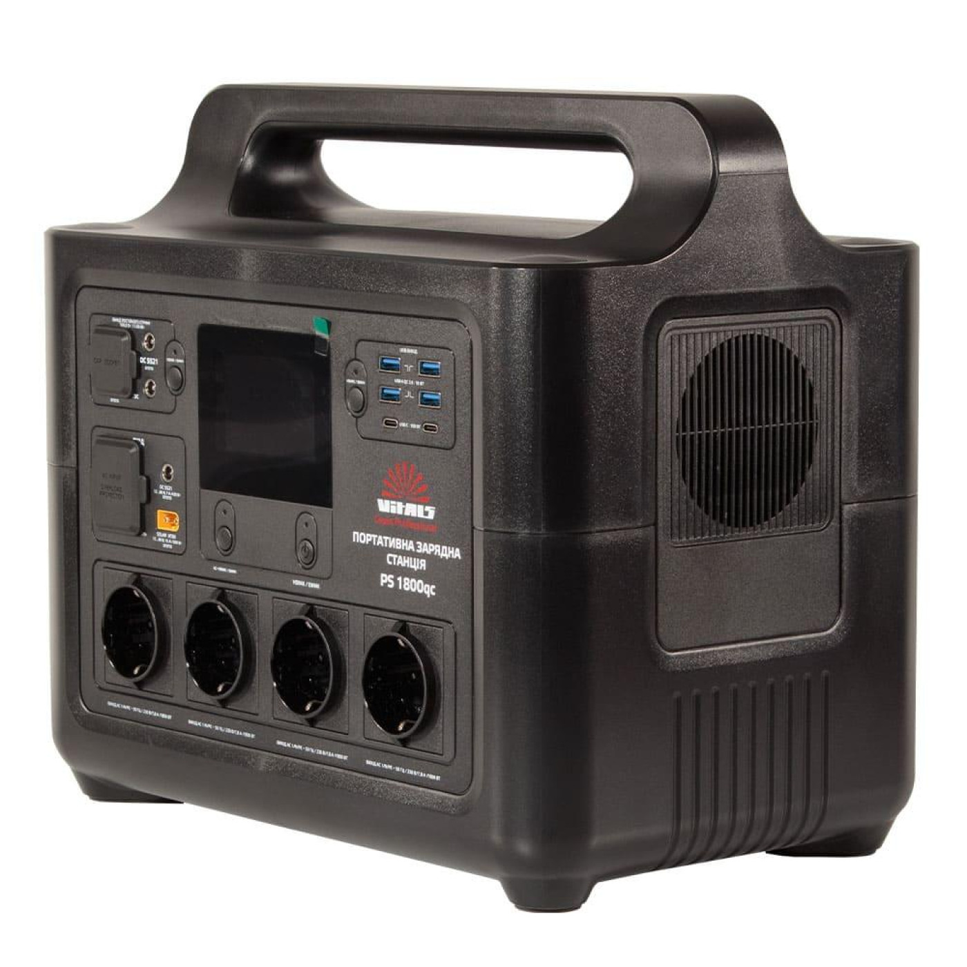 Зарядна станція Vitals Professional PS / 1800 Вт / 1536 Вт/ч / LiFePO4 (223638)