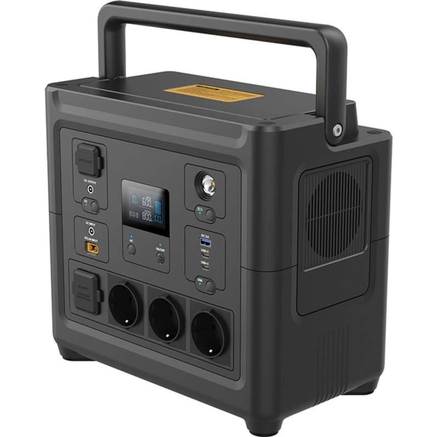 Зарядная станция PowerPlant HS800 / 1000 Вт / 835 Вт/ч / LiFePO4 (PB930890) UA