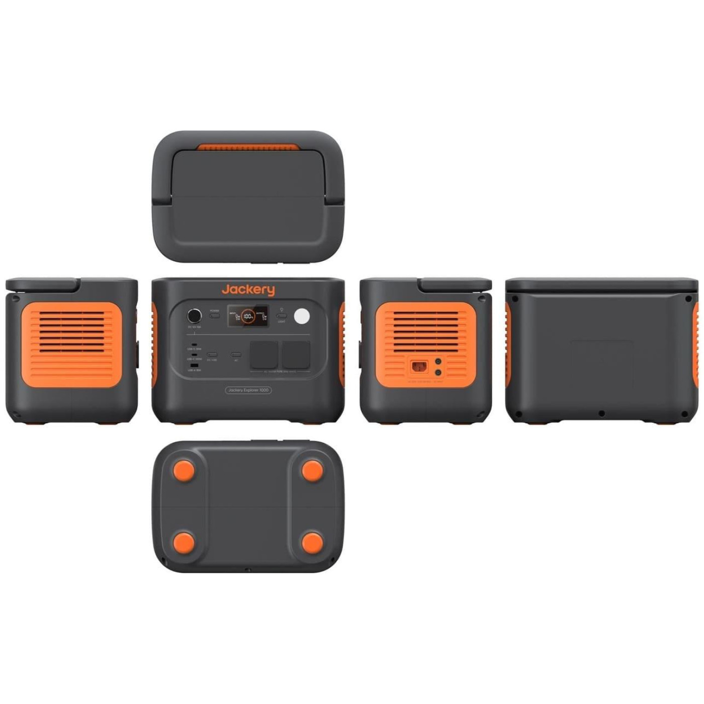 Зарядная станция Jackery Explorer 1000V2 / 1500 Вт / 1070 Вт/ч / LiFePO4 (21-0001-000221) UA