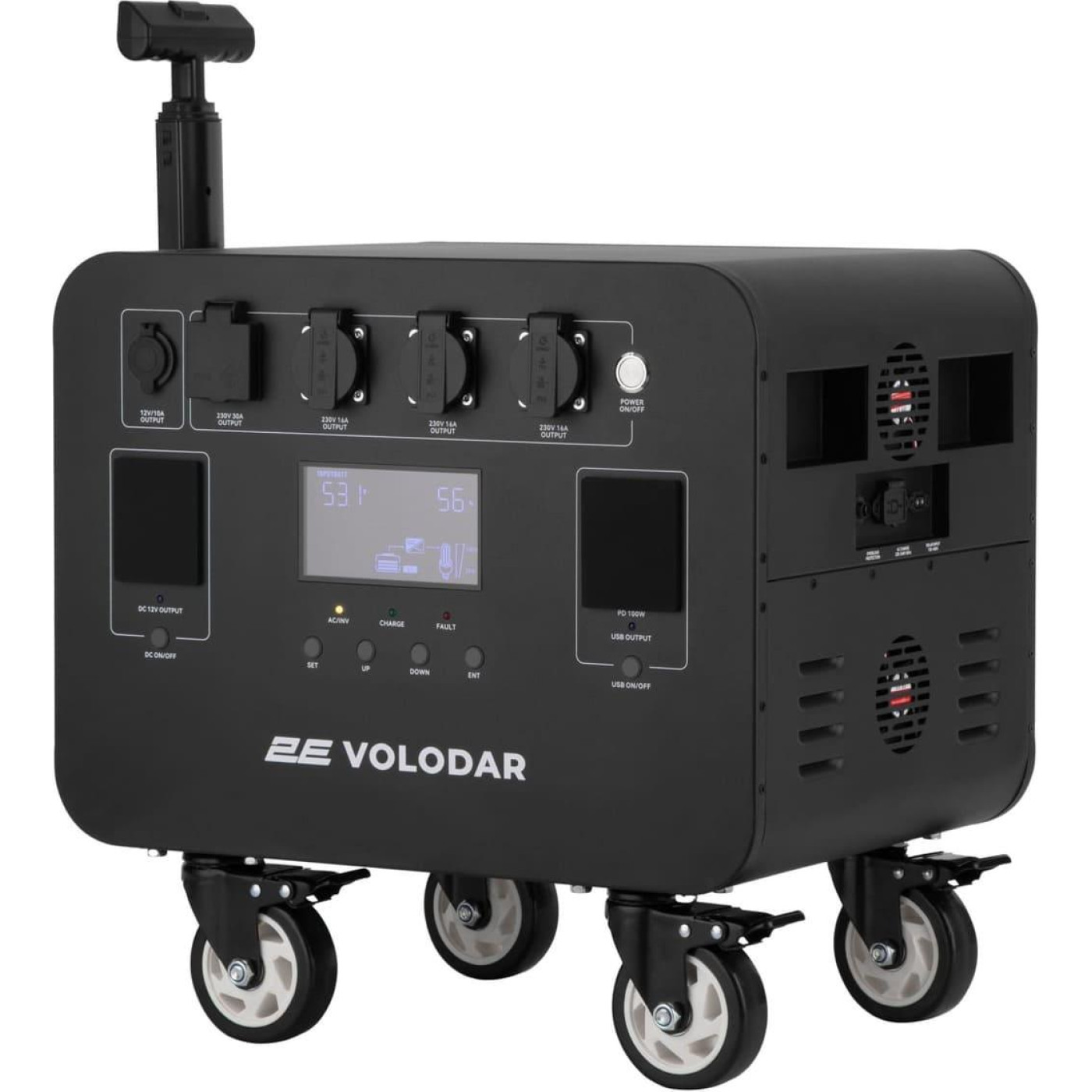Зарядна станція 2E 2Е Volodar / 5000 Вт / 5120 Вт/ч / LiFePO4 (2E-PPS5051) UA