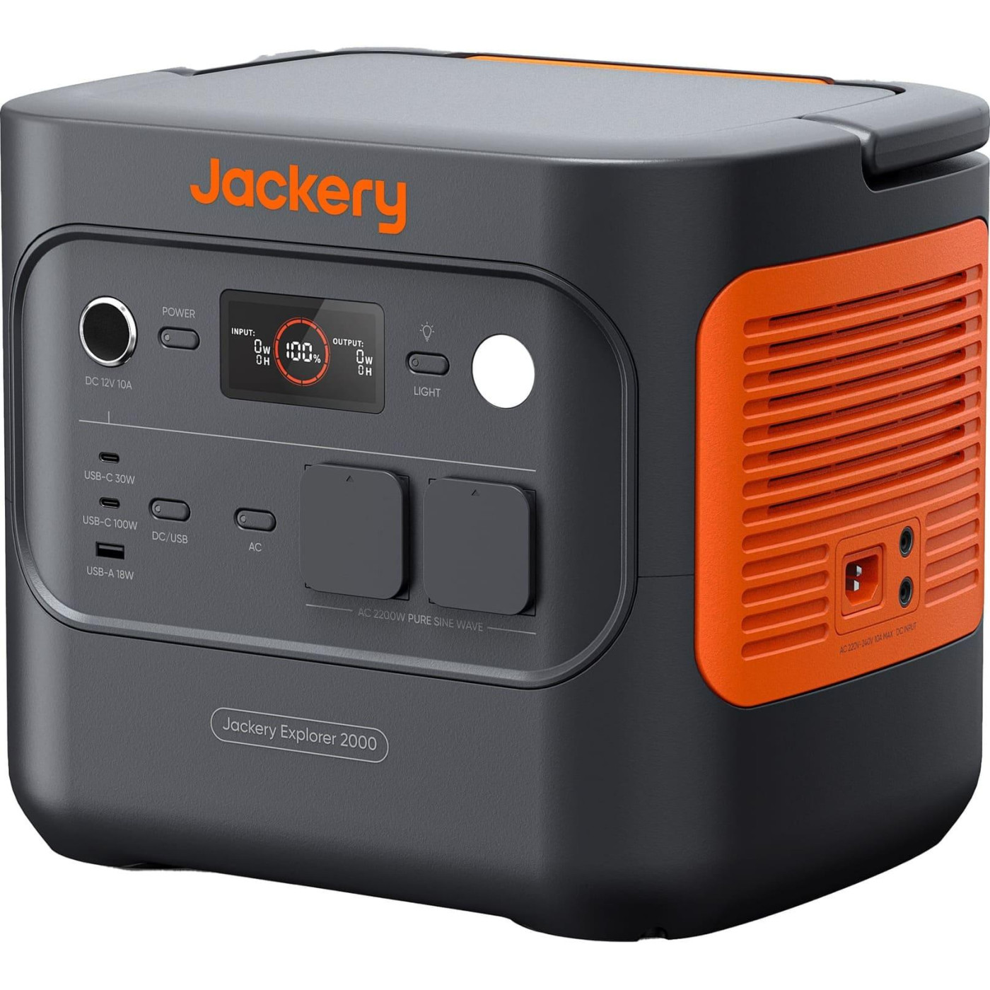 Зарядная станция Jackery Explorer 2000 V2 / 2200 Вт / 2042.8 Вт/ч / LiFePO4 (21-0001-000267)