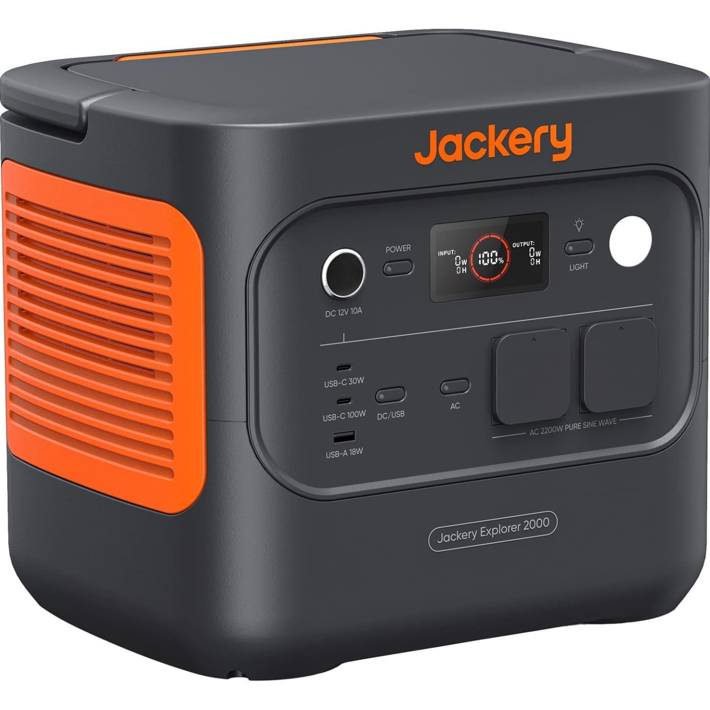 Зарядная станция Jackery Explorer 2000 V2 / 2200 Вт / 2042.8 Вт/ч / LiFePO4 (21-0001-000267)