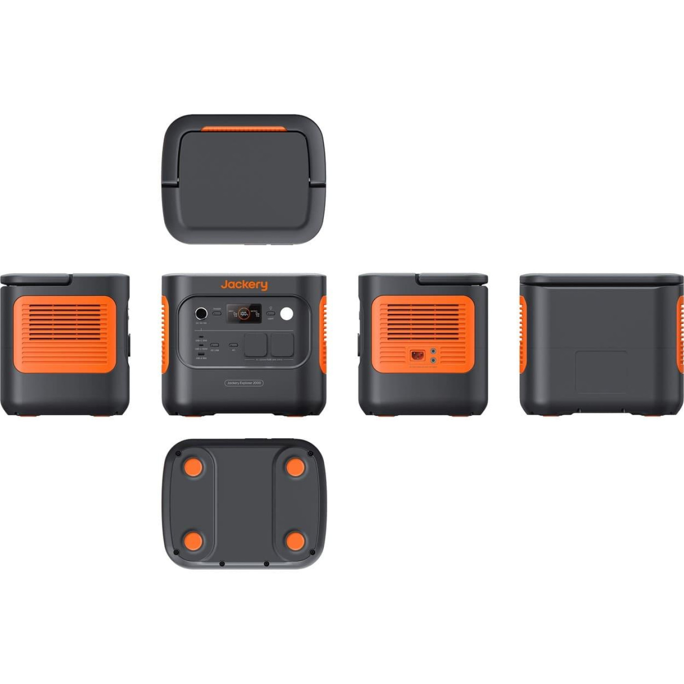 Зарядная станция Jackery Explorer 2000 V2 / 2200 Вт / 2042.8 Вт/ч / LiFePO4 (21-0001-000267)