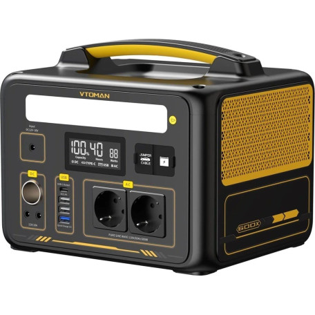 Зарядна станція Vtoman Jump 600X / 600 Вт / 299.52 Вт/ч / LiFePO4 (Jump 600X)