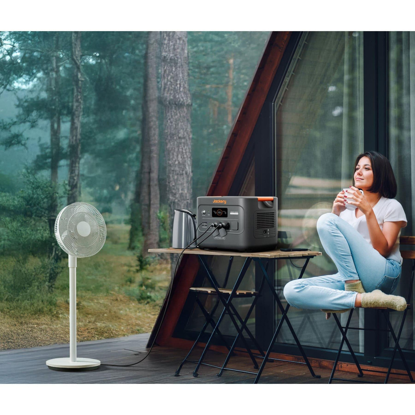 Зарядная станция Jackery Explorer 3000 v2 / 3600 Вт / 3072 Вт/ч / LiFePO4 (21-0001-000312)