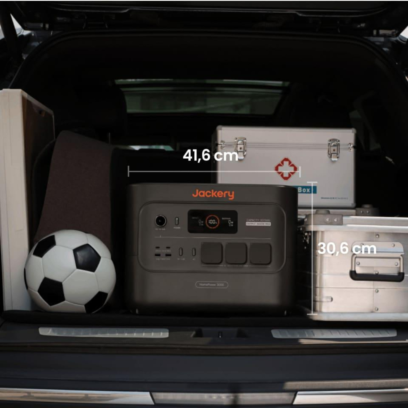 Зарядная станция Jackery Explorer 3000 v2 / 3600 Вт / 3072 Вт/ч / LiFePO4 (21-0001-000312)