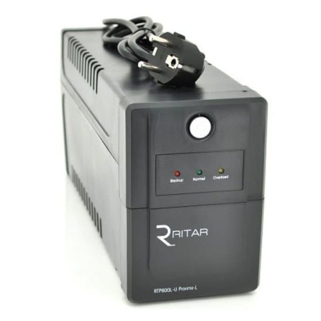 Джерело безперебійного живлення Ritar 600 ВА / 360 Вт / 7 А*ч (RTP600L)