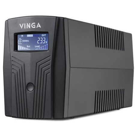 Источник бесперебойного питания Vinga 800 ВА / 480 Вт / 8 А*ч (VPC-800P)
