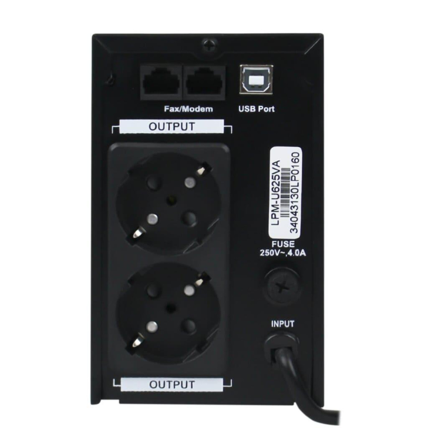 Источник бесперебойного питания LogicPower 625 ВА / 437 Вт / 7.5 А*ч (3404)