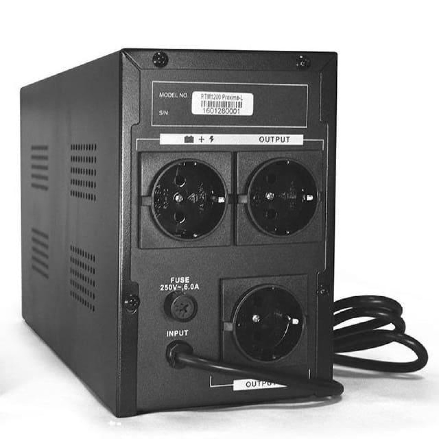 Источник бесперебойного питания Ritar 1200 ВА / 720 Вт / 7.5 А*ч (RTM1200L)