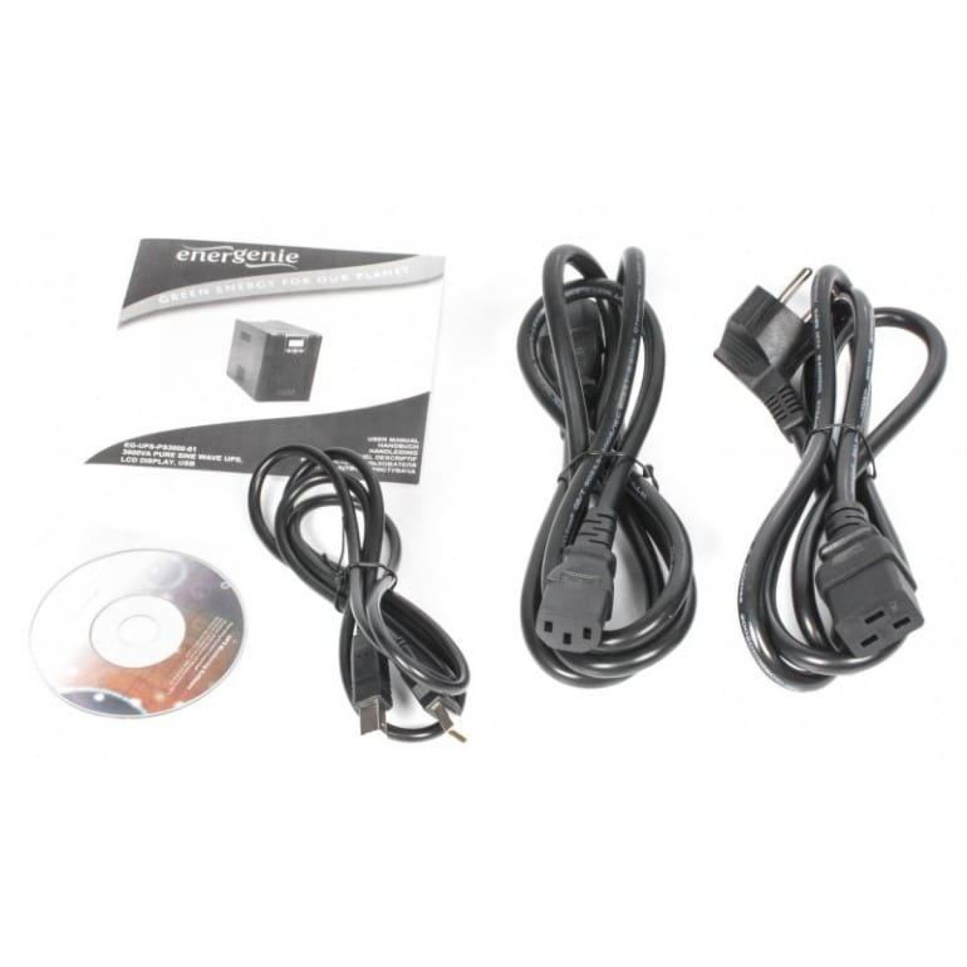 Джерело безперебійного живлення EnerGenie 3000 ВА / 2400 Вт / 9 А*ч (EG-UPS-PS3000-01)