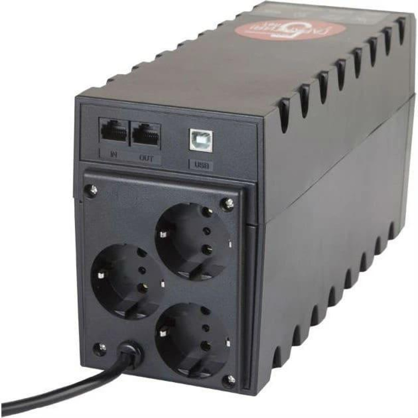 Источник бесперебойного питания Powercom 800 ВА / 480 Вт / 7.2 А*ч (RPT-800AP Schuko)