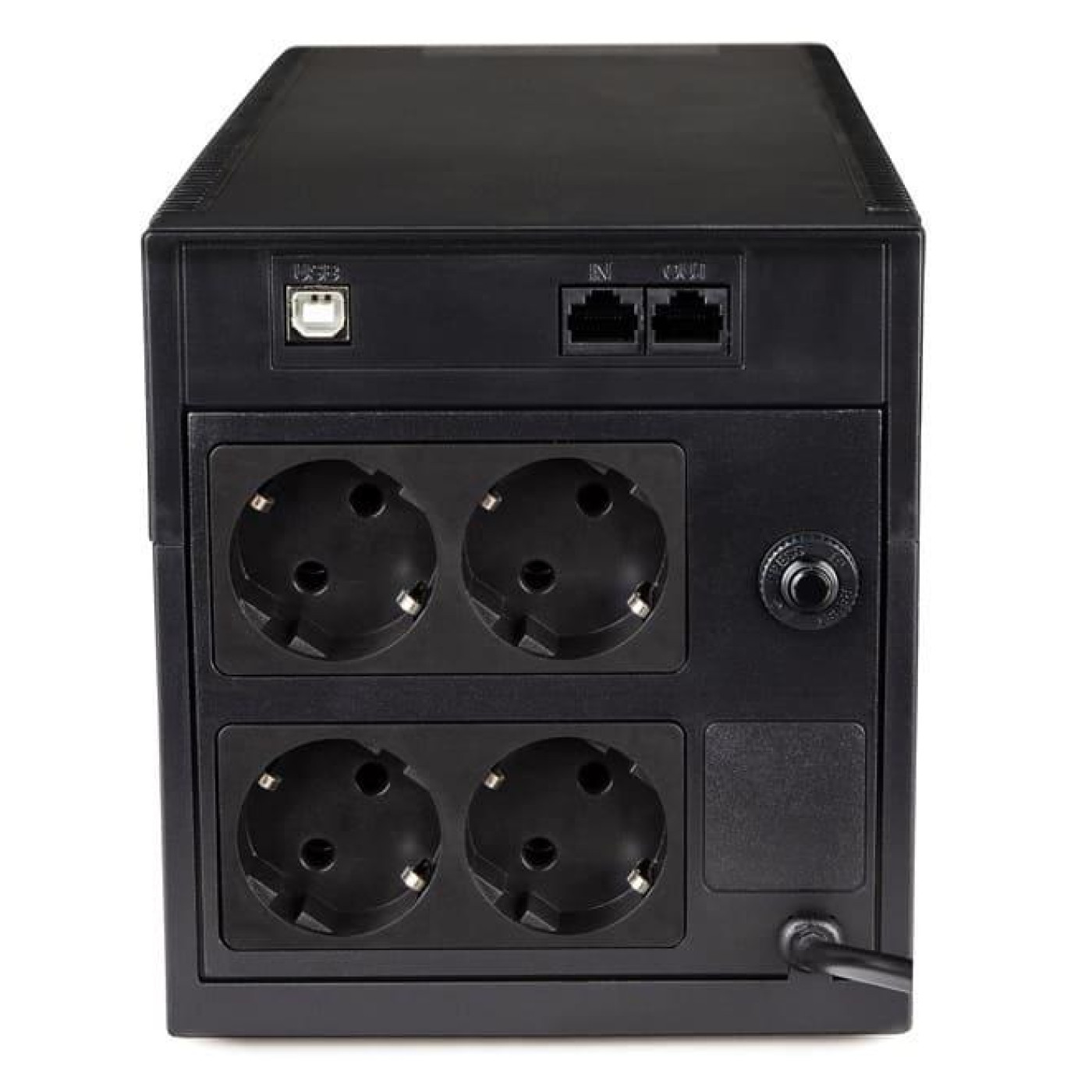 Джерело безперебійного живлення Powercom 1500 ВА / 900 Вт / 7.2 А*ч (RPT-1500AP.LCD (SCHUKO))