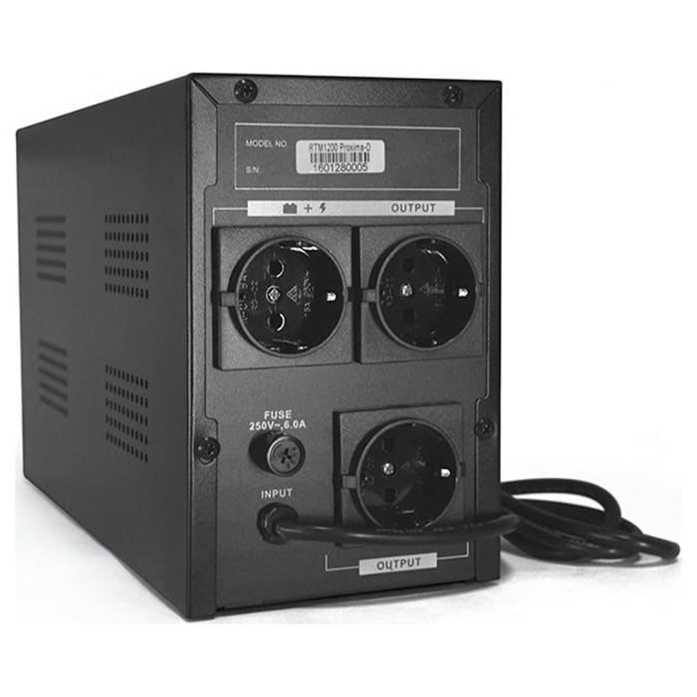 Джерело безперебійного живлення Ritar 1200 ВА / 720 Вт / 7 А*ч (RTM1200D)