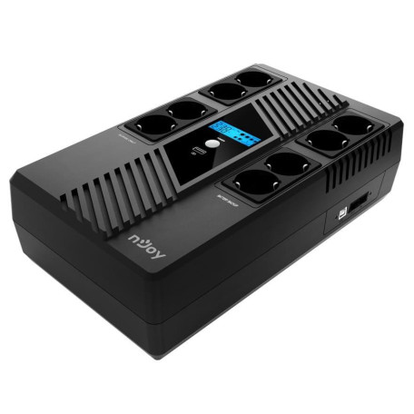 Источник бесперебойного питания Njoy 800 ВА / 600 Вт / 9 А*ч (UPCSBLS680TTOAZ01B)