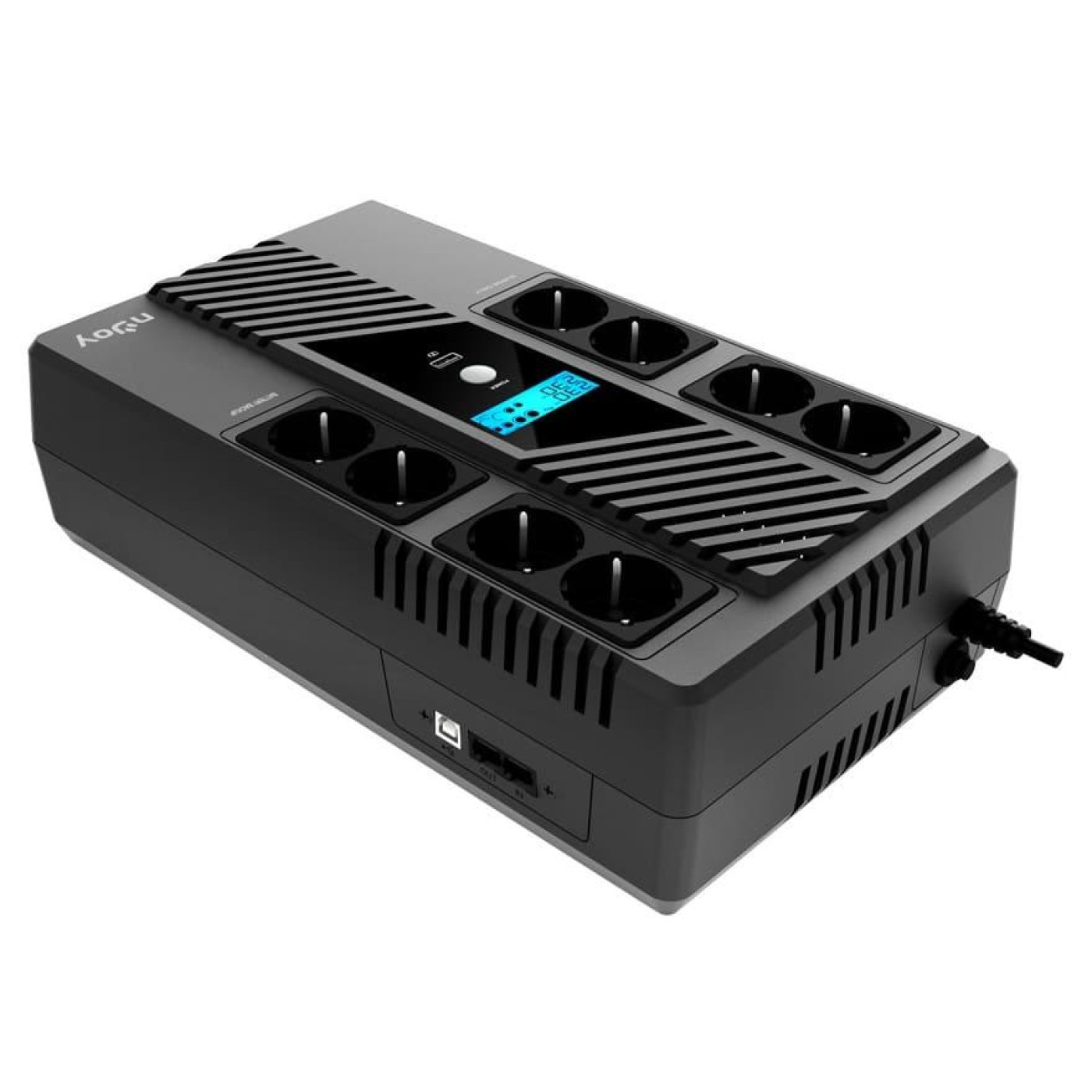 Источник бесперебойного питания Njoy 800 ВА / 600 Вт / 9 А*ч (UPCSBLS680TTOAZ01B)