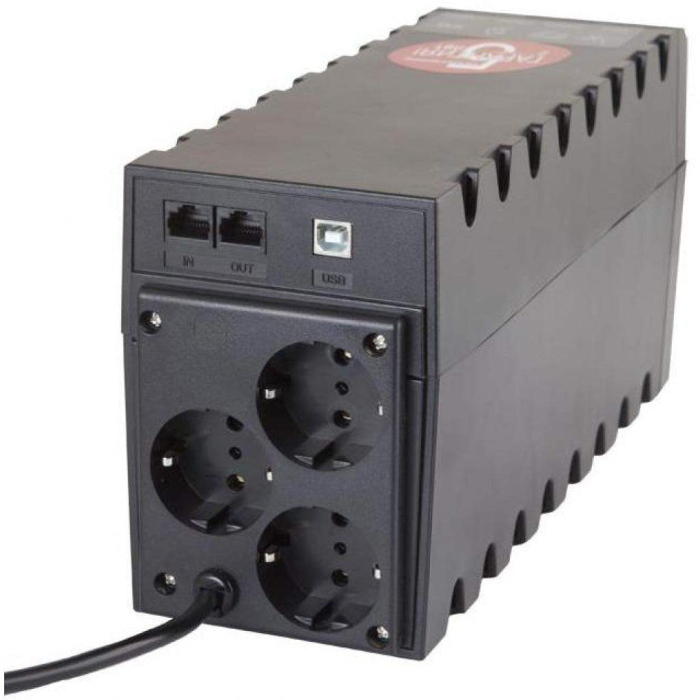 Источник бесперебойного питания Powercom 1000 ВА / 600 Вт / 7.2 А*ч (RPT-1000AP (SCHUKO))