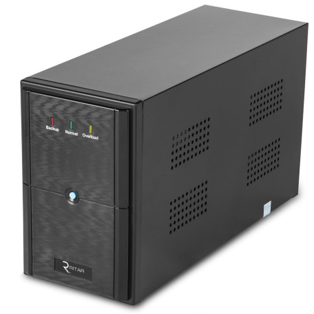 Источник бесперебойного питания Ritar 1500 ВА / 900 Вт / 9 А*ч (E-RTM1500L)