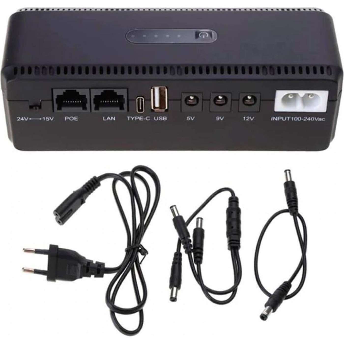 Джерело безперебійного живлення Yepo Smart для роутера / 18 ВА / 18 Вт / 10.4 А*ч (6980228112485)