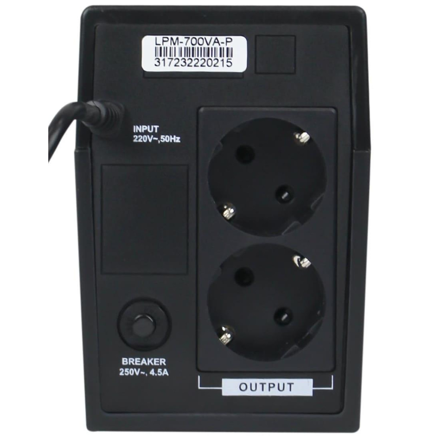 Источник бесперебойного питания LogicPower 700 ВА / 490 Вт / 7 А*ч (00003172)