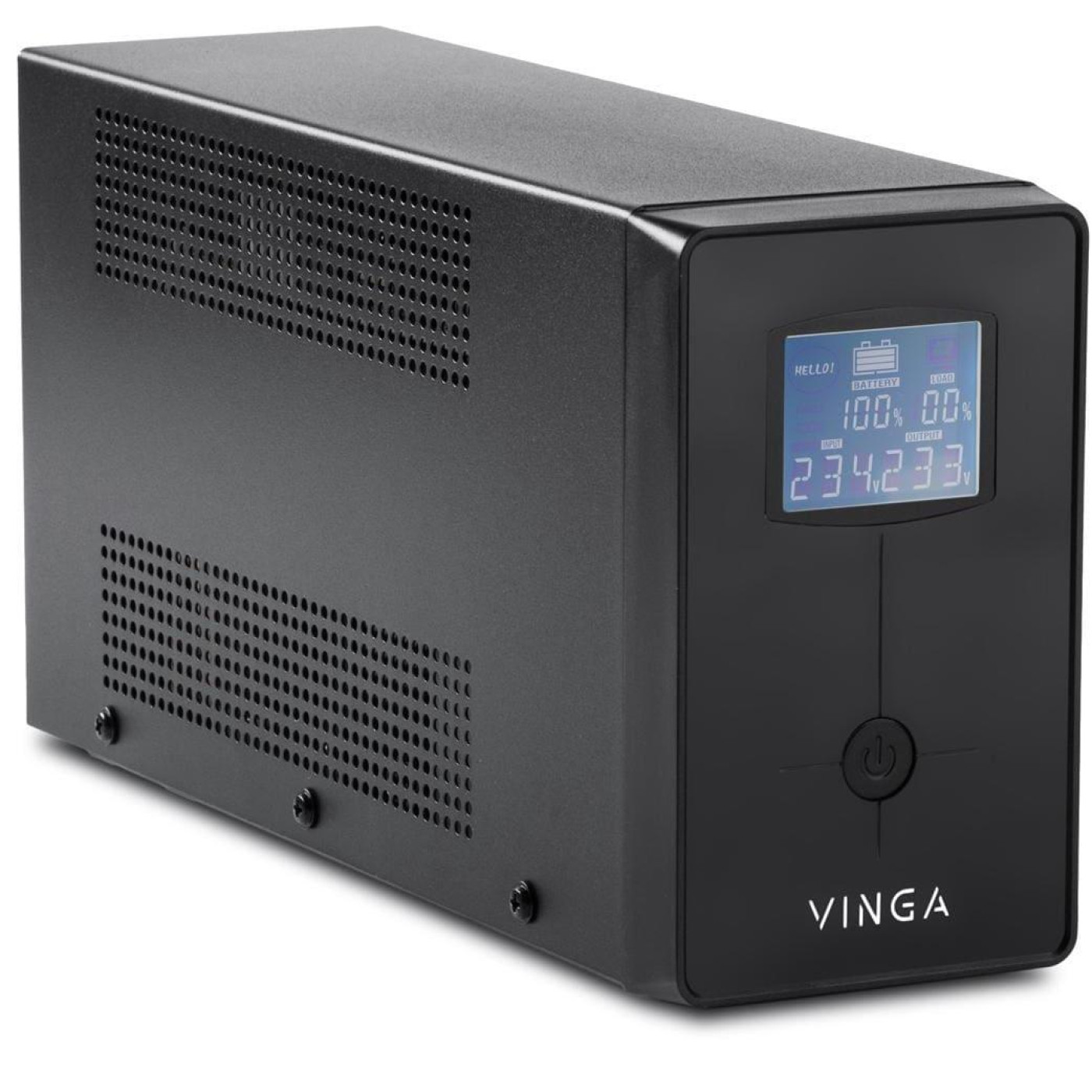 Источник бесперебойного питания Vinga 1200 ВА / 720 Вт / 7 А*ч (VPC-1200MU)