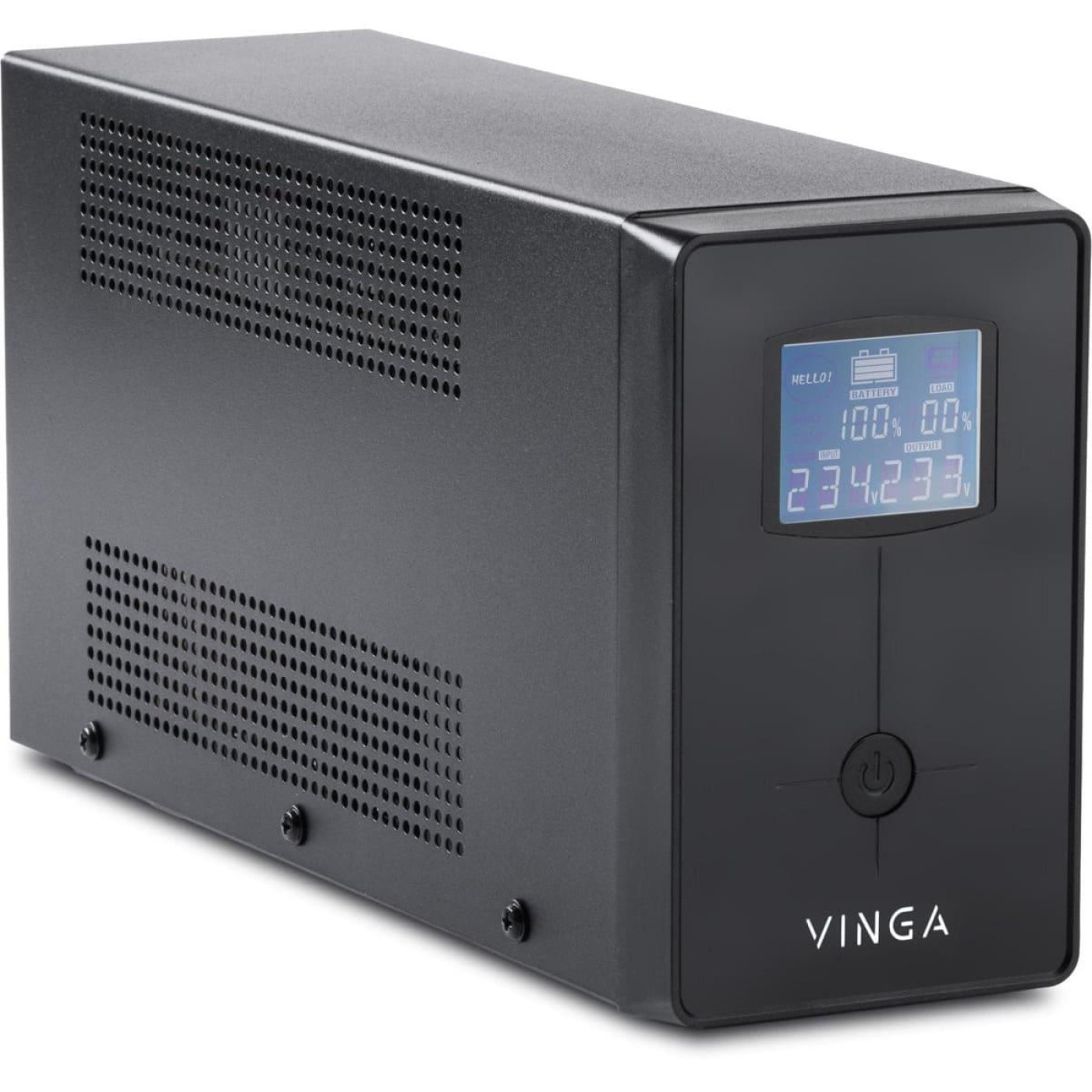 Джерело безперебійного живлення Vinga 1500 ВА / 900 Вт / 8 А*ч (VPC-1500M)