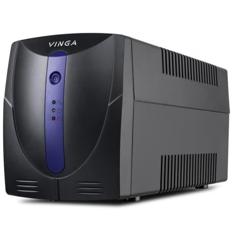 Джерело безперебійного живлення Vinga 600 ВА / 360 Вт / 7 А*ч (VPE-600P)
