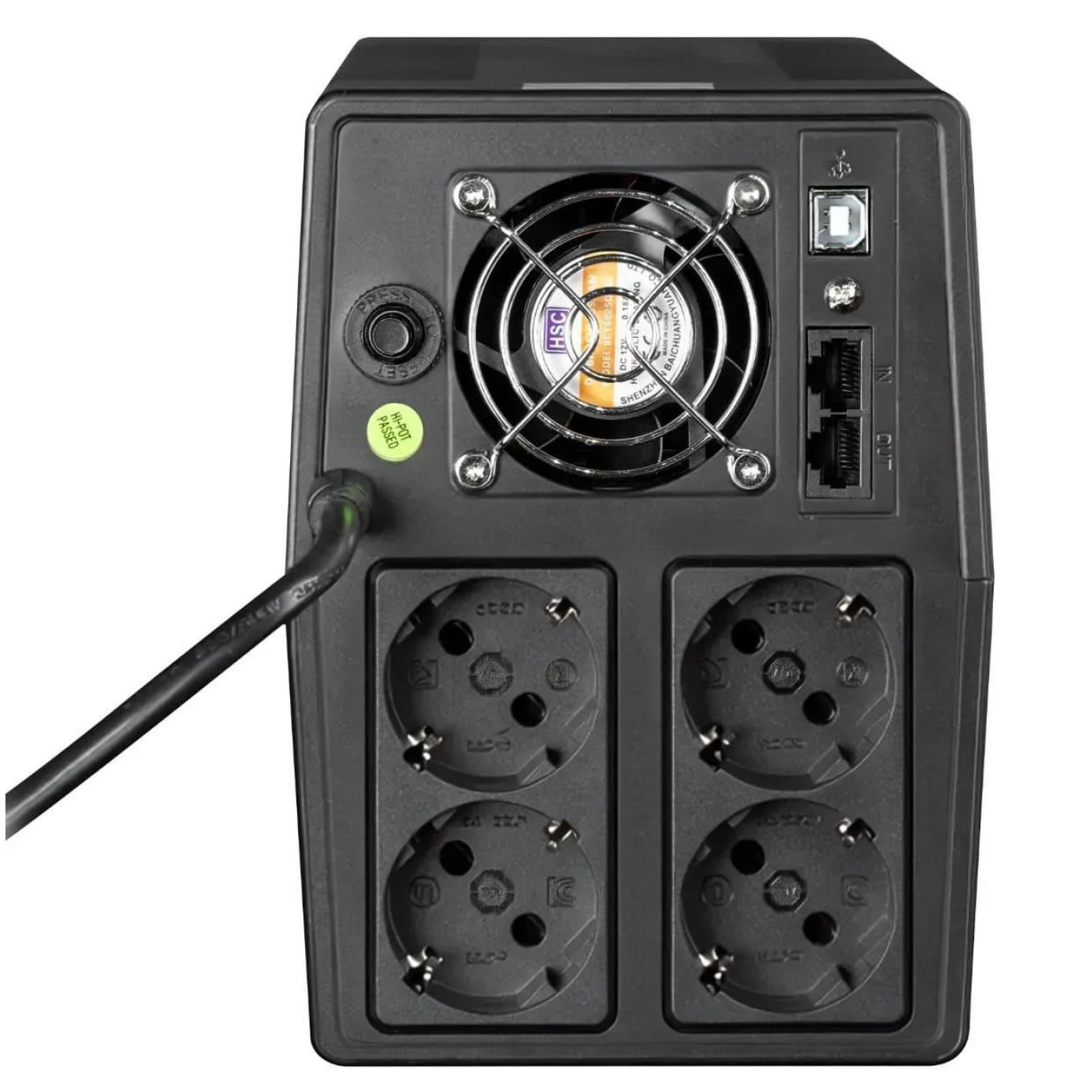 Джерело безперебійного живлення ProLogix 2000 ВА / 1200 Вт / 9 А*ч (PLPU2000VA4LCD)