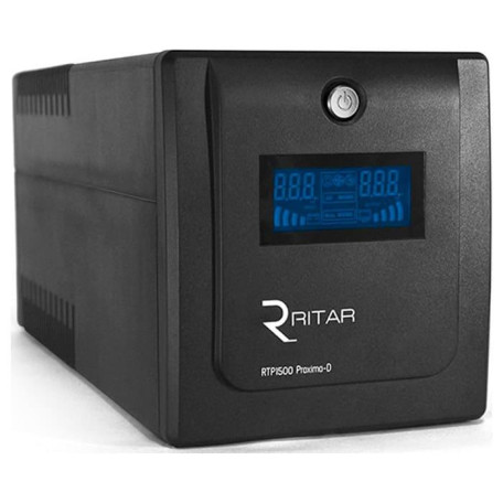 Источник бесперебойного питания Ritar 1500 ВА / 900 Вт / 9 А*ч (RTP1500D)