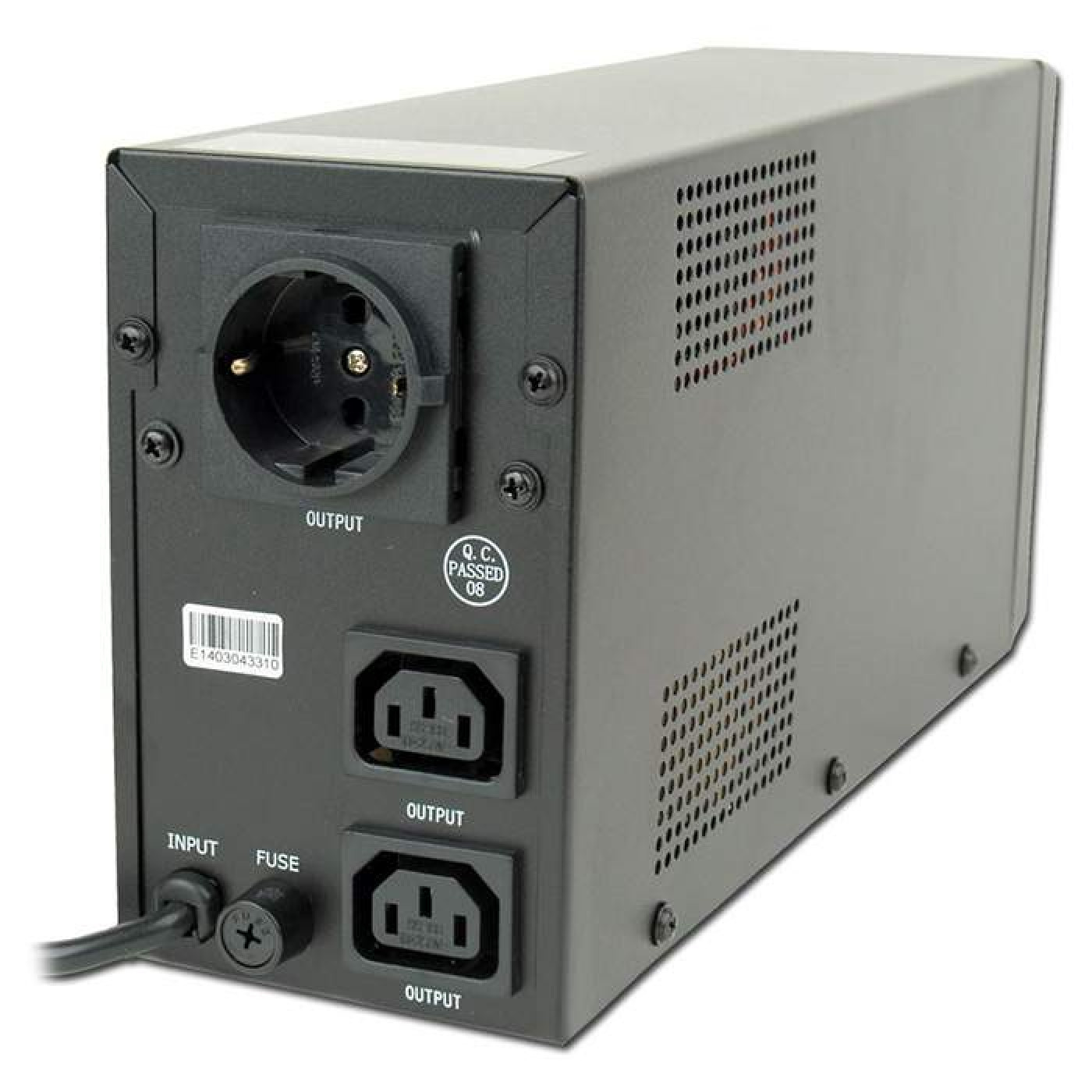 Источник бесперебойного питания EnerGenie 650 ВА / 390 Вт / 7 А*ч (EG-UPS-031)