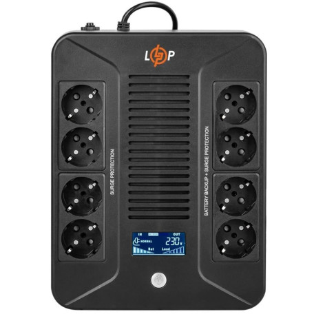 Джерело безперебійного живлення LogicPower 600 ВА / 360 Вт / 7 А*ч (16160)