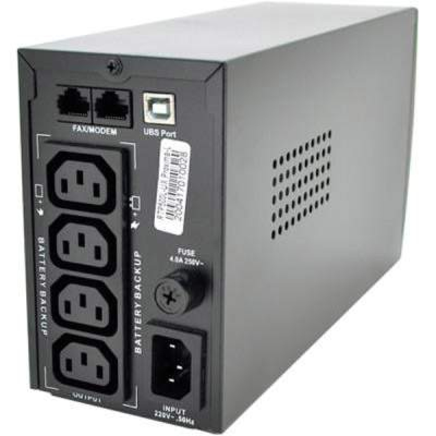 Источник бесперебойного питания Ritar 500 ВА / 300 Вт / 4.5 А*ч (RTP500L-UX-IEC)