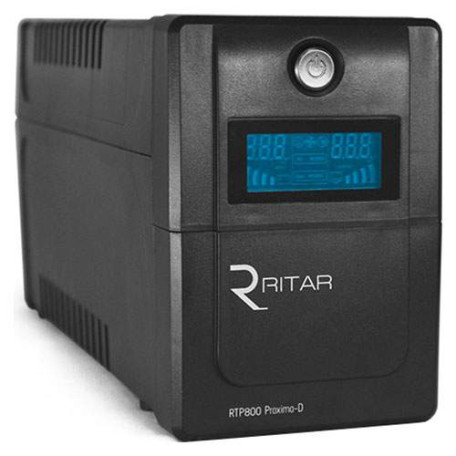 Источник бесперебойного питания Ritar 800 ВА / 480 Вт / 9 А*ч (RTP800D)