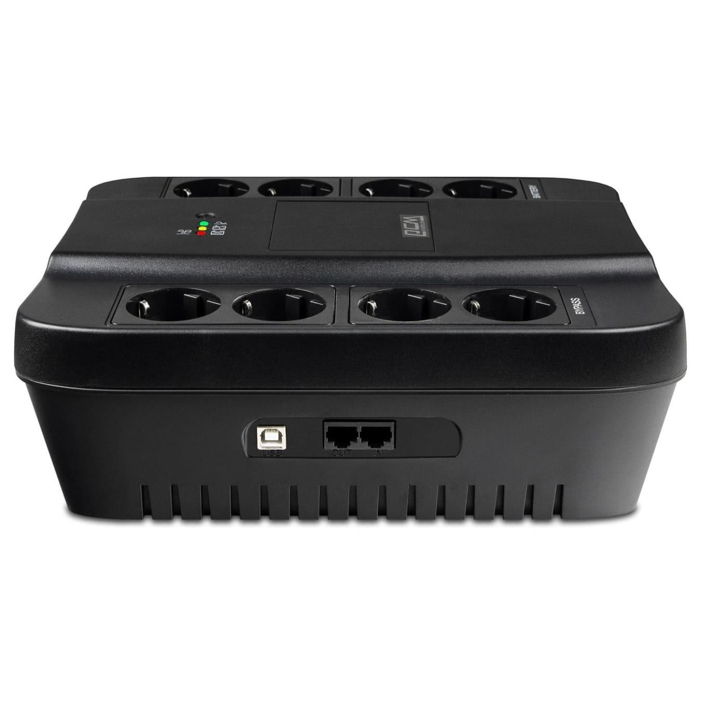 Источник бесперебойного питания Powercom 850 ВА / 510 Вт / 9 А*ч (SPD.850U.USB)