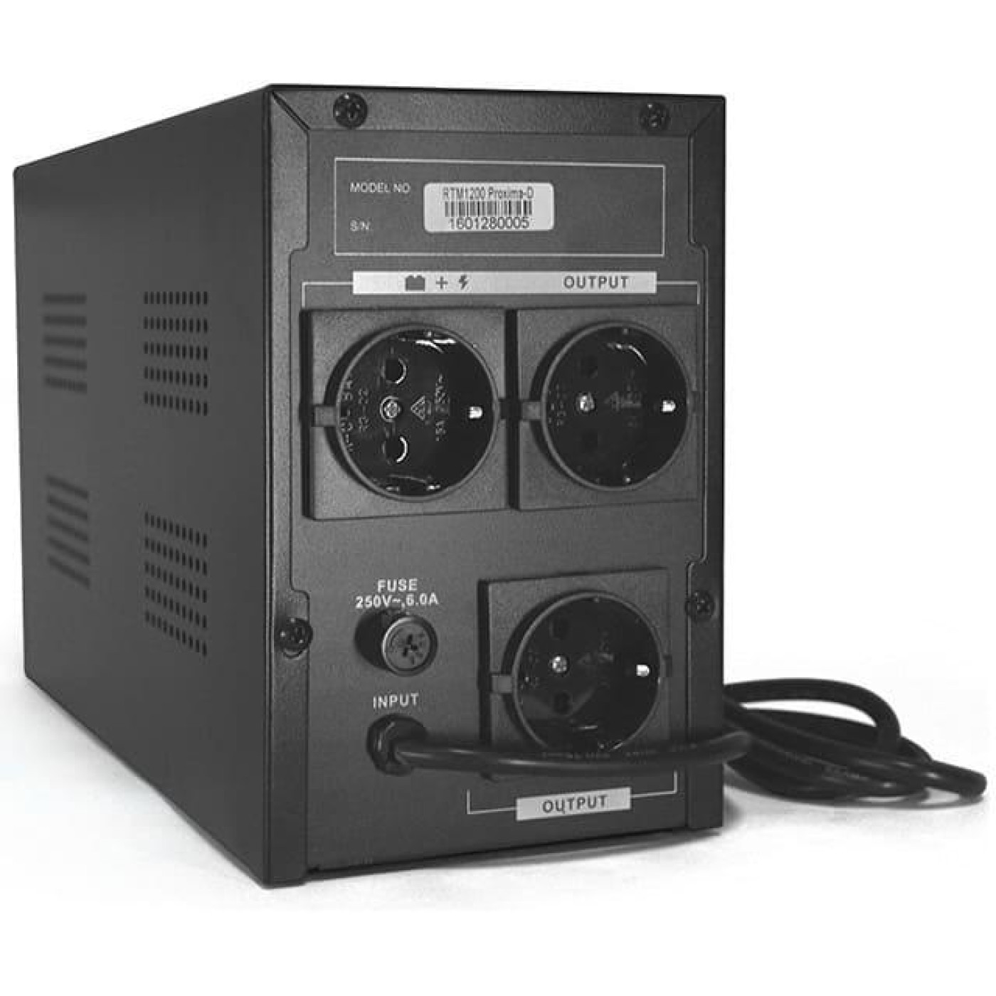 Источник бесперебойного питания Ritar 1500 ВА / 900 Вт / 7 А*ч (RTM1500L)