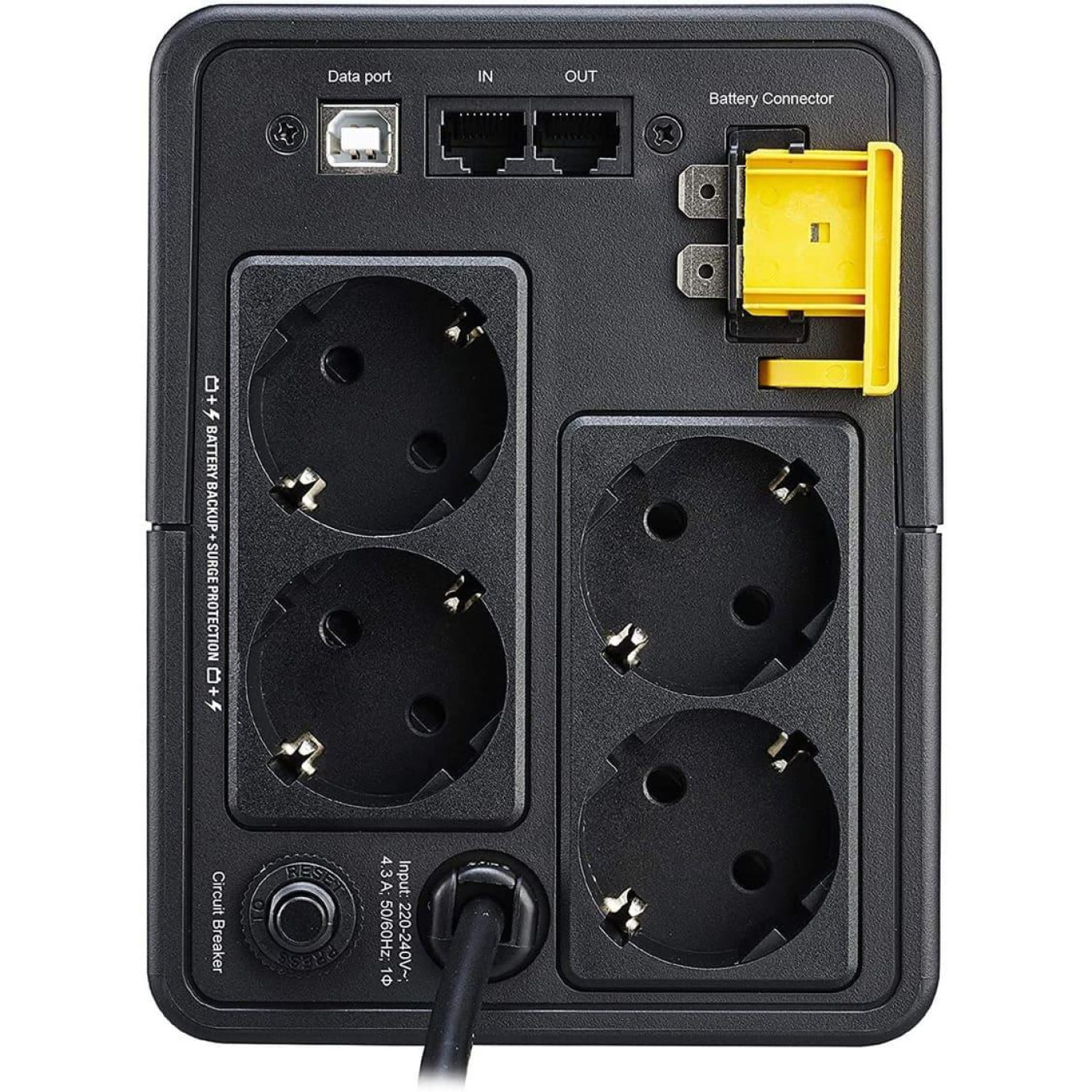 Джерело безперебійного живлення APC 950 ВА / 520 Вт / 9 А*ч (BX950MI-GR)