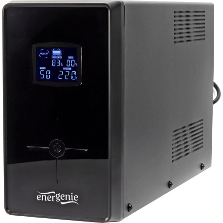 Источник бесперебойного питания EnerGenie 2000 ВА / 1200 Вт / 9 А*ч (EG-UPS-035)