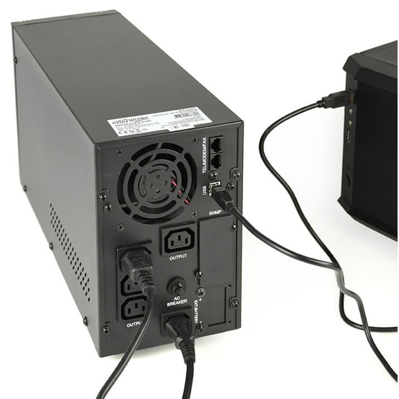 Джерело безперебійного живлення EnerGenie 2000 ВА / 1600 Вт / 9 А*ч (EG-UPS-PS2000-01)