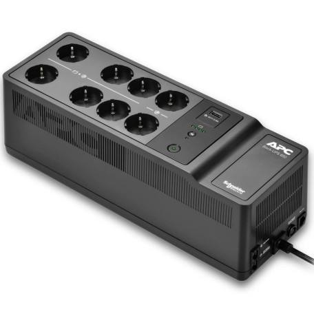 Источник бесперебойного питания APC 650 ВА / 400 Вт / 7 А*ч (BE650G2-GR)